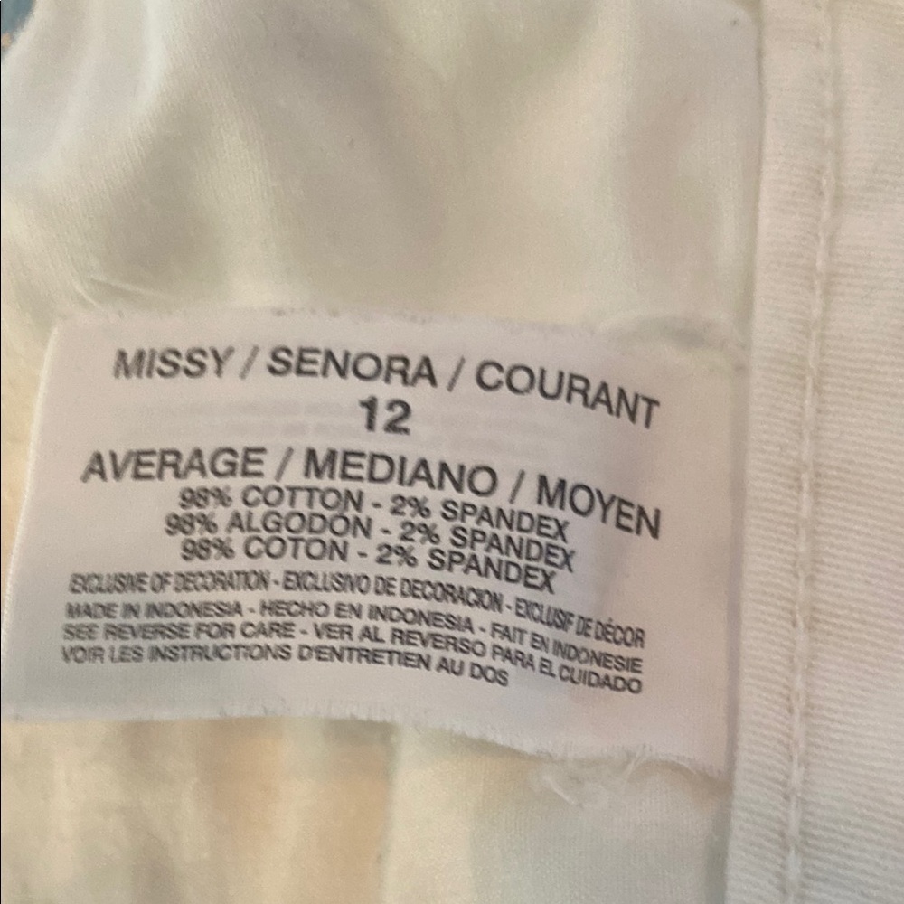 Bandilino Maddie White Pants - Picture 16 of 16